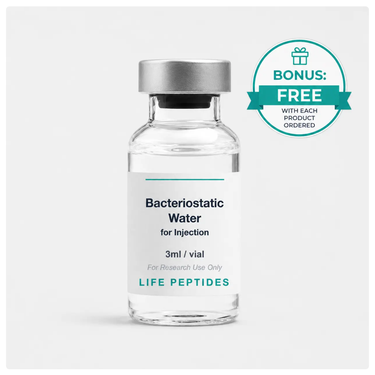 Bakteriosztatikus víz 3 ml-es fiola